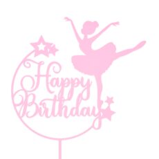 Topper baletnica, Happy Birthday